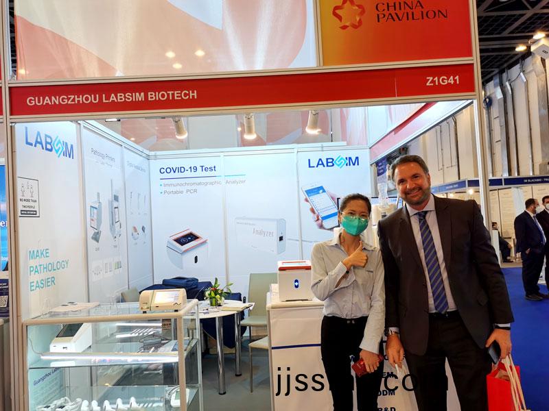 【展(zhan)會迴顧(gu)】藍(lan)勃(bo)生物精(jing)綵(cai)亮相2022 MEDLAB Middle East